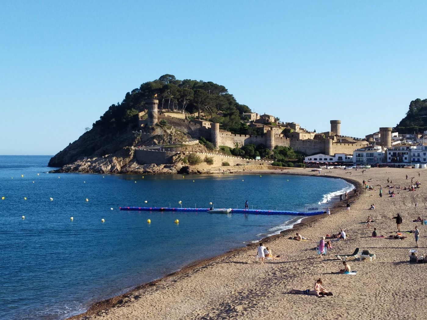 Photo of Tossa del Mar's castle.