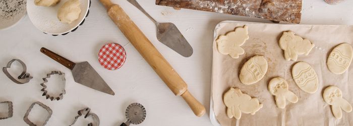 Hero image of the article is a photo of baking tools. Silly metaphor, I know!